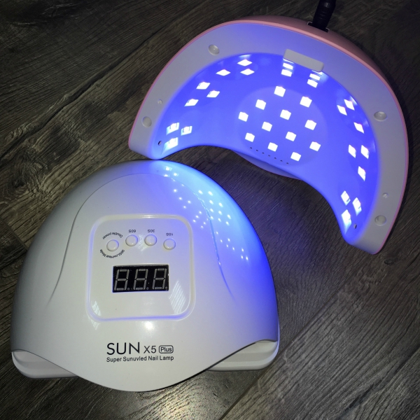 UV+LED лампа "SUN-X5-Plus" (белая), 80 Вт