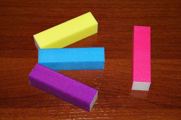 Блок шлифовальный 4-х сторонний (цветной)