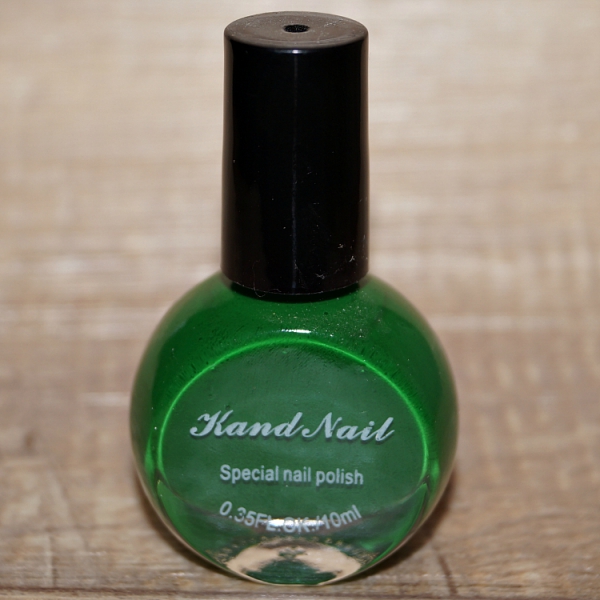 Краска для стемпинга "Kand Nail" (зеленая)