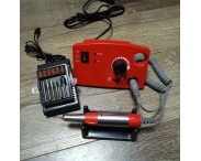 Аппарат для маникюра и педикюра DM-997 (красный), 35 тыс. об/мин