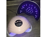 UV+LED лампа "SUN-5X-Plus" (розовая), 108 Вт