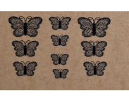 Фотодизайн для ногтей "Бабочки", s015