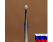 Алмазная фреза "ШАР" (синяя), d=2,3 мм