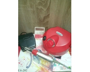 Аппарат для маникюра и педикюра DM-999 (красный), 35 тыс. об/мин