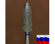 Алмазная фреза "ПУЛЯ" (синяя), d=5,0 мм